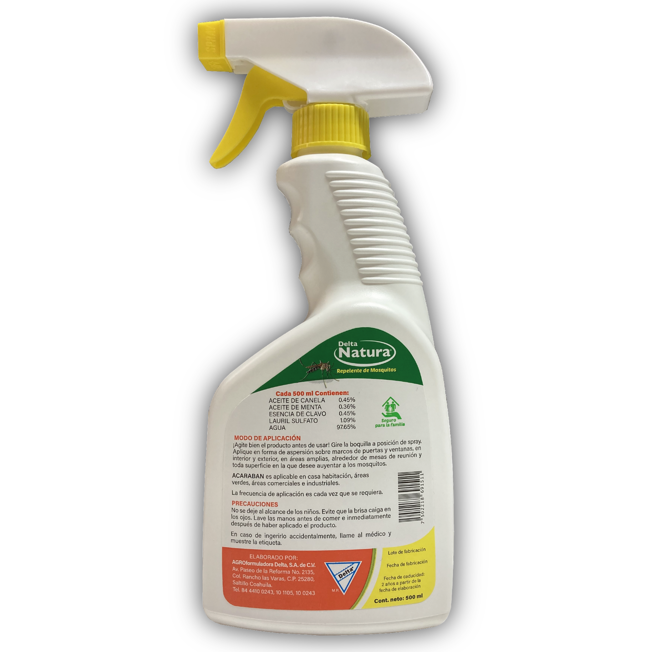 REPELENTE NATURAL ACARABAN