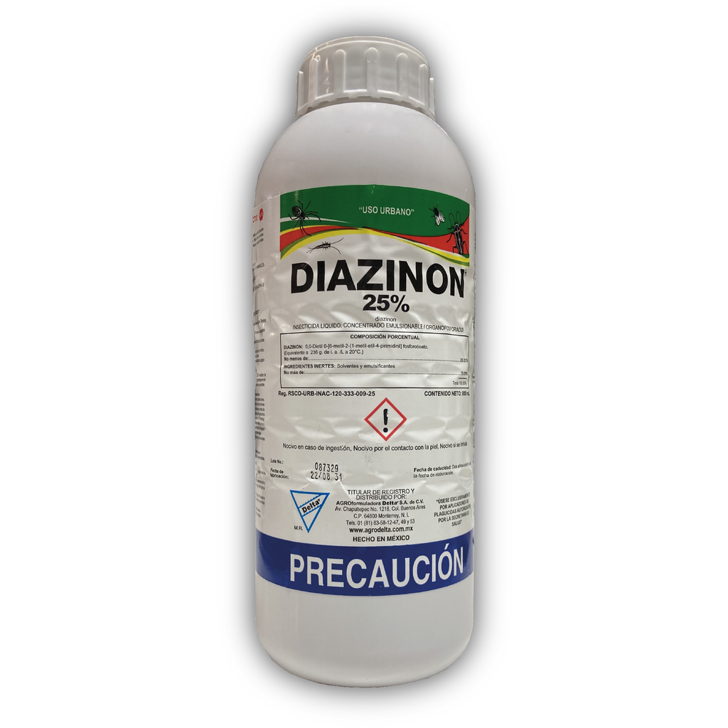 INSECTICIDA DIAZINON 25 B.O. (Diazinon)