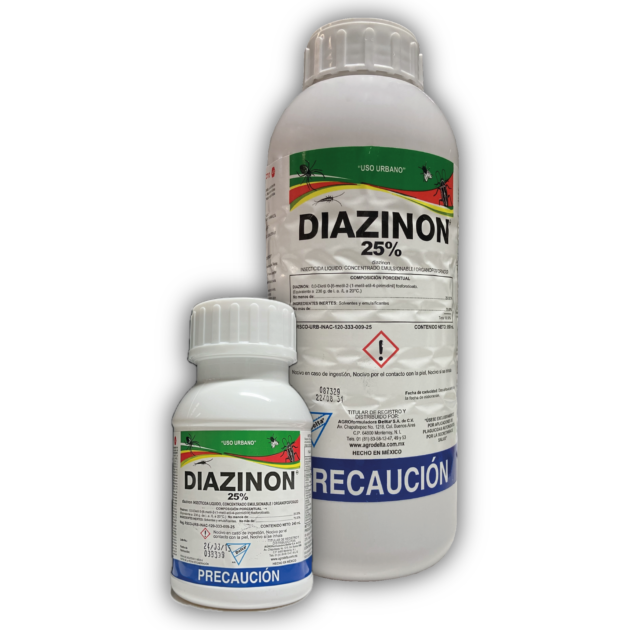 INSECTICIDA DIAZINON 25 B.O. (Diazinon)