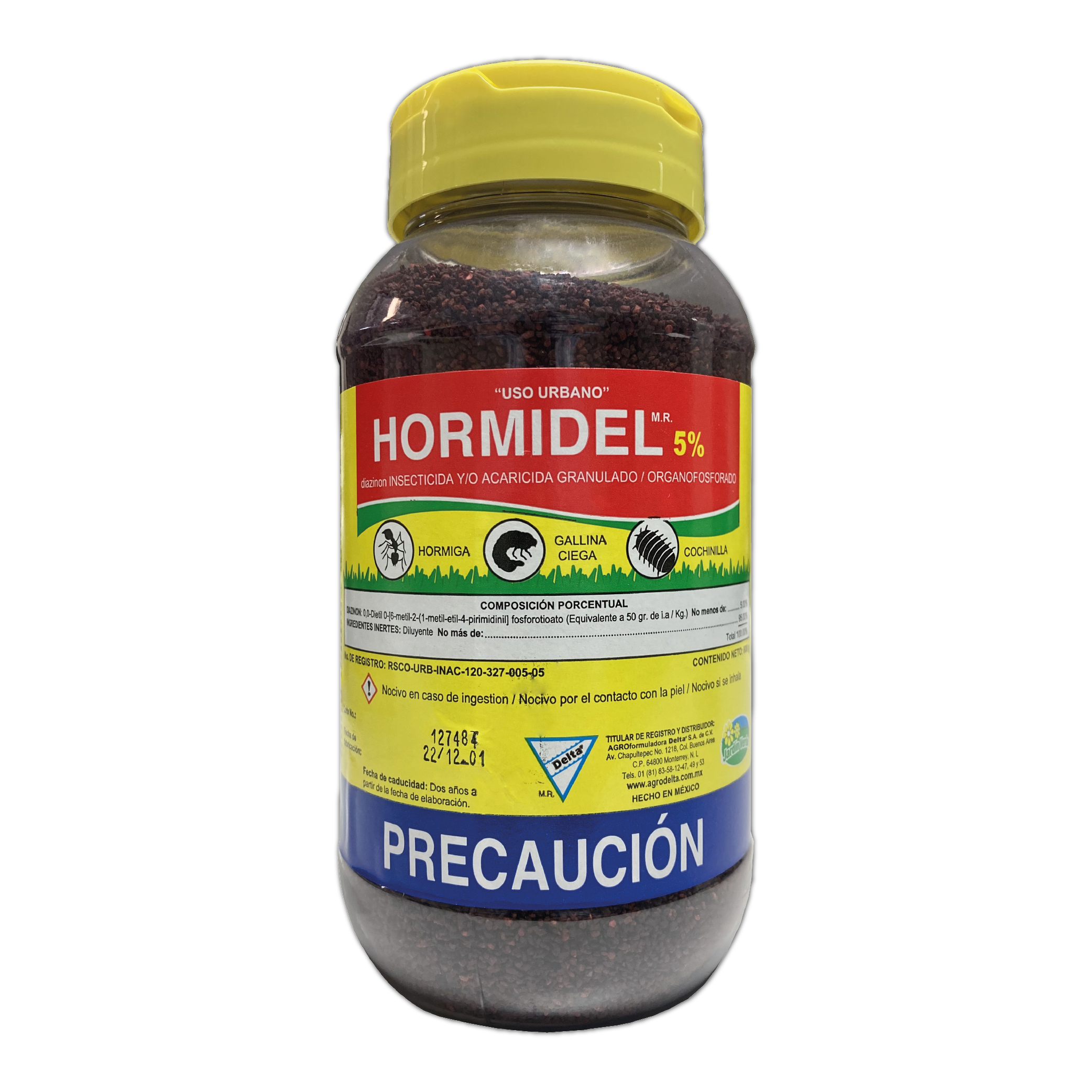INSECTICIDA GRANULADO HORMIDEL 5% (DIAZINON)
