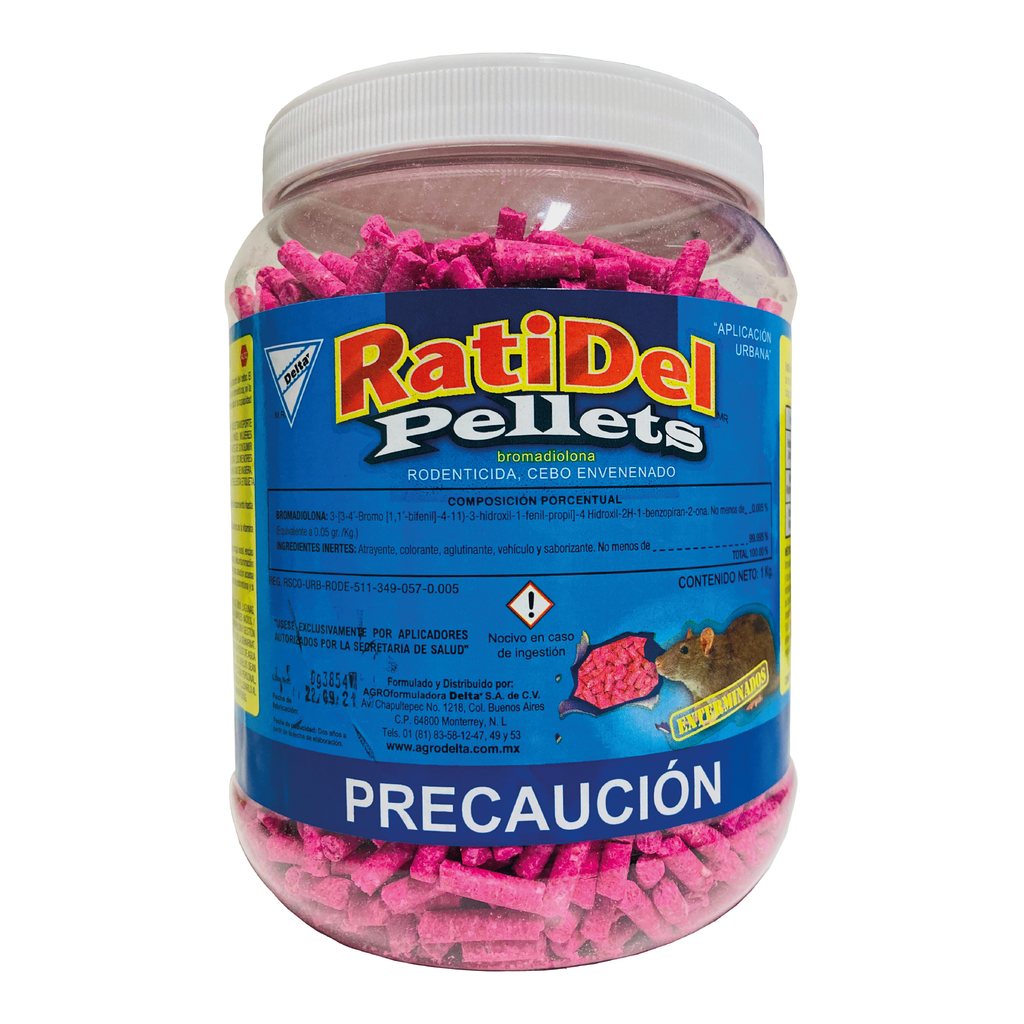 RATIDEL PELLETS (BROMADIOLONA)