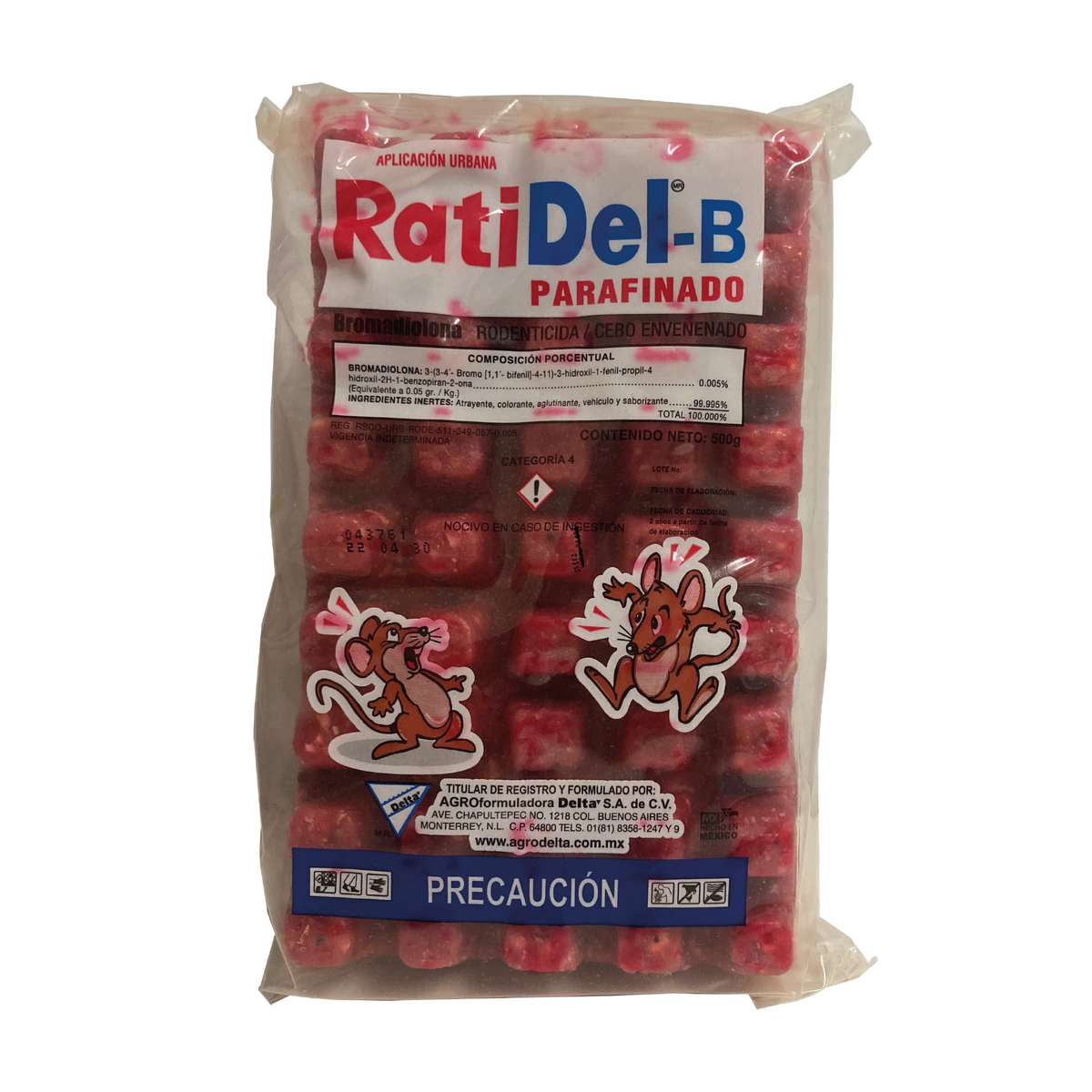 RATIDEL PARAFINADO (BROMADIOLONA)