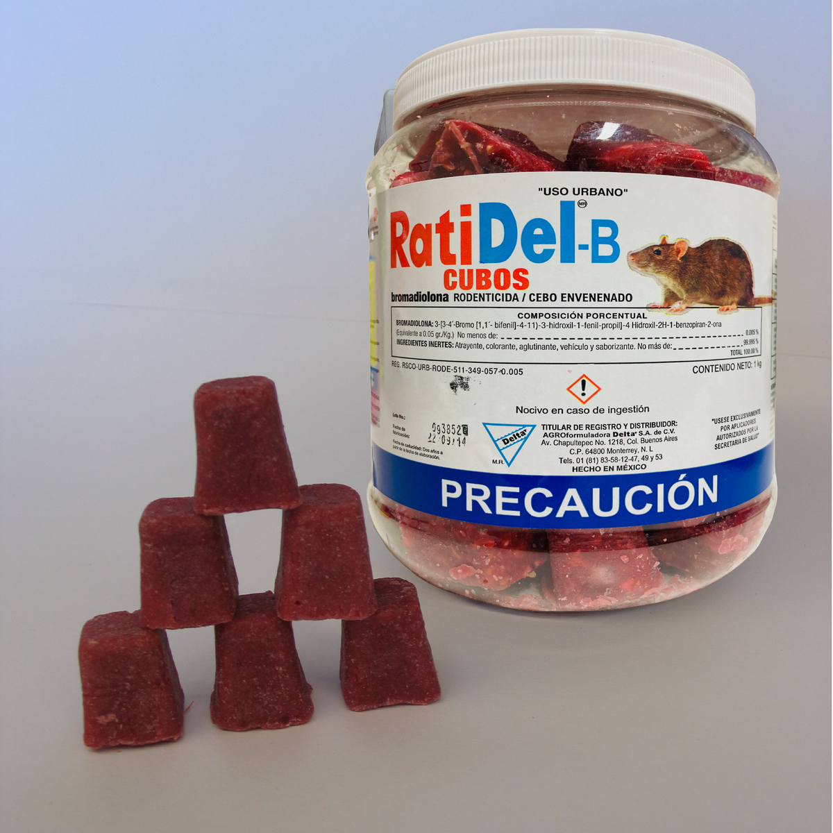 RATIDEL CUBOS (BROMADIOLONA)