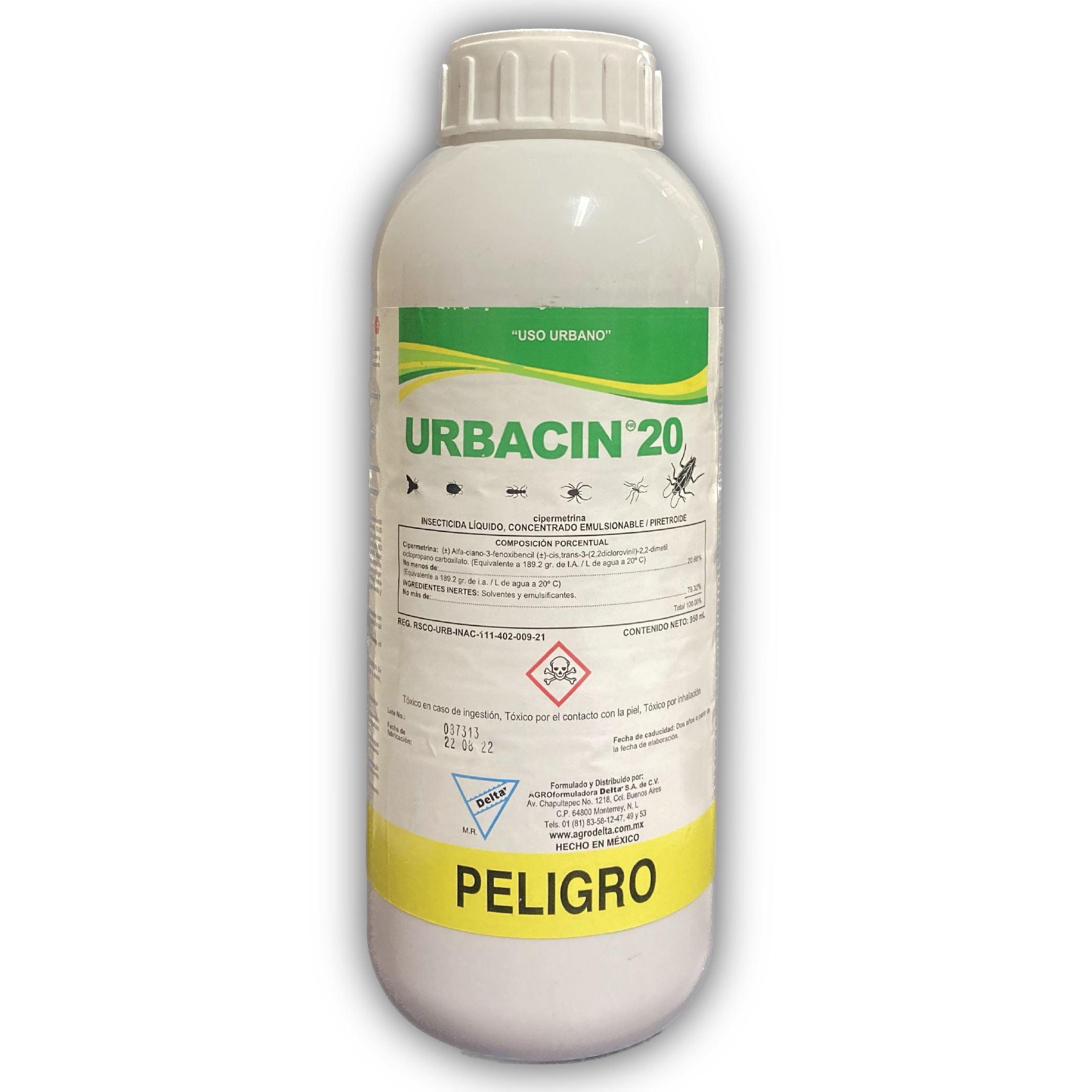 INSECTICIDA URBACIN-20 (Cipermetrina 20%)