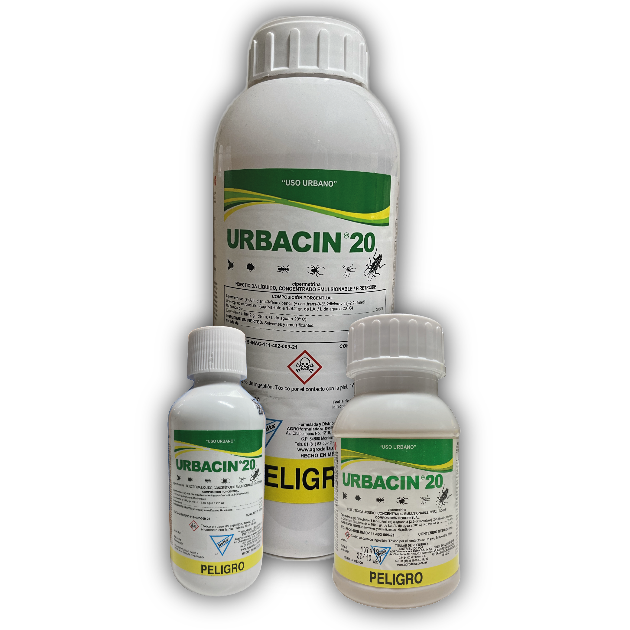 INSECTICIDA URBACIN-20 (Cipermetrina 20%)