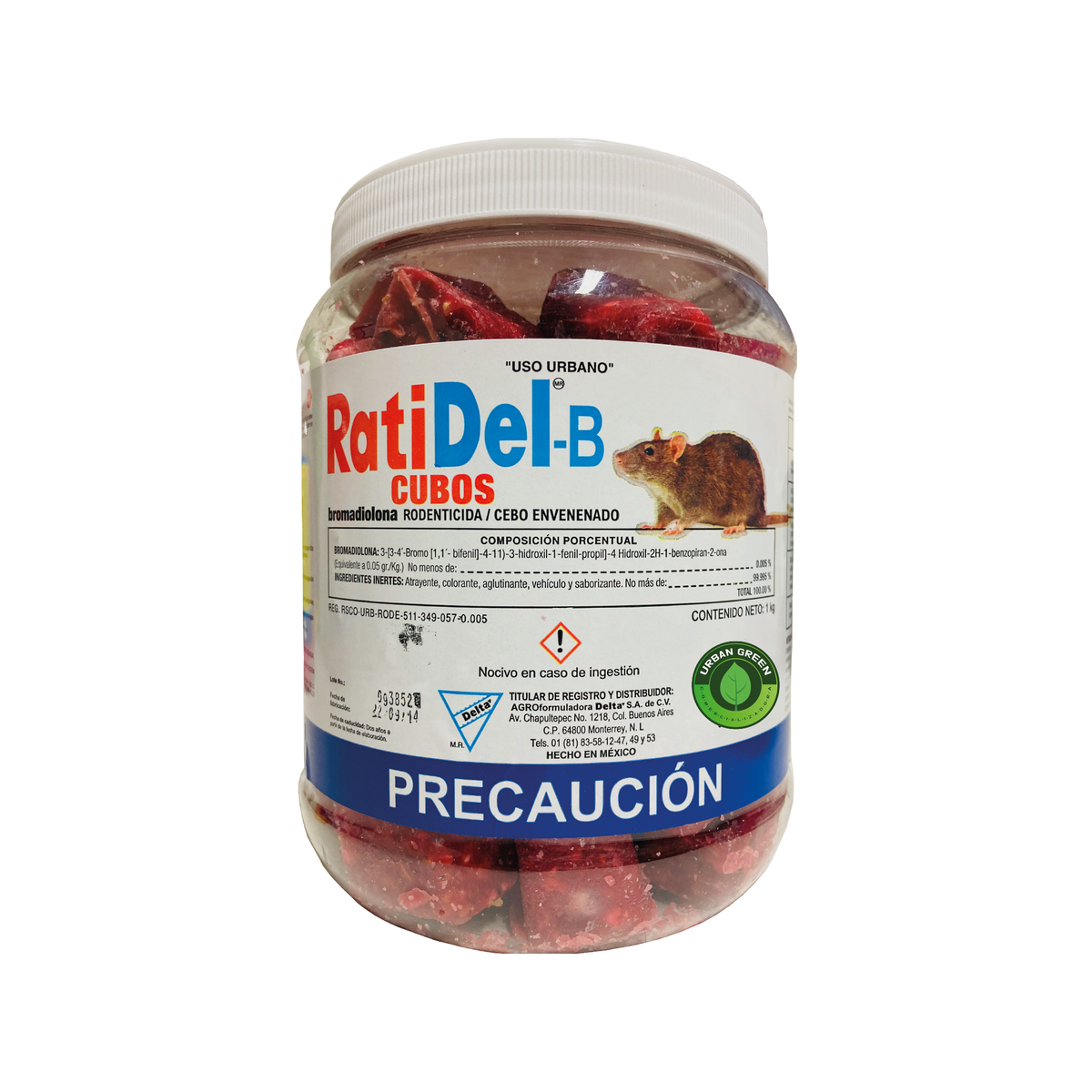 RATIDEL CUBOS (BROMADIOLONA)